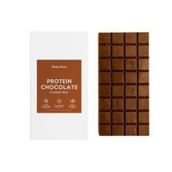 Chocolate con leche proteico