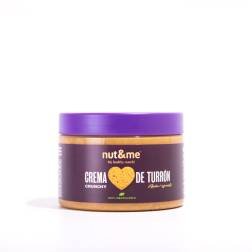 Crema de turrón crujiente