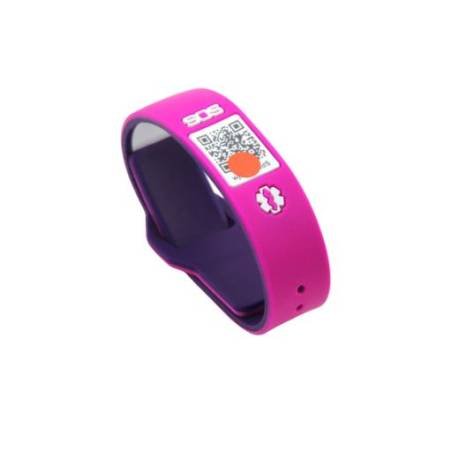 Pulsera identificativa KIDS - Rosa