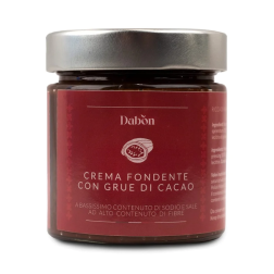 Crema de chocolate negro con nibs de cacao