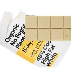 Tableta de chocolate blanco y vainilla Bourbon