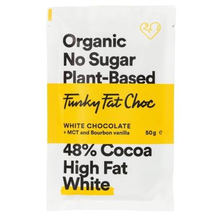 Tableta de chocolate blanco y vainilla Bourbon