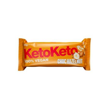 Barrita Keto de cacao y avellanas