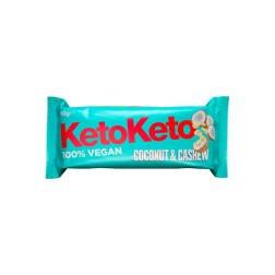 Barrita Keto de coco y anacardos